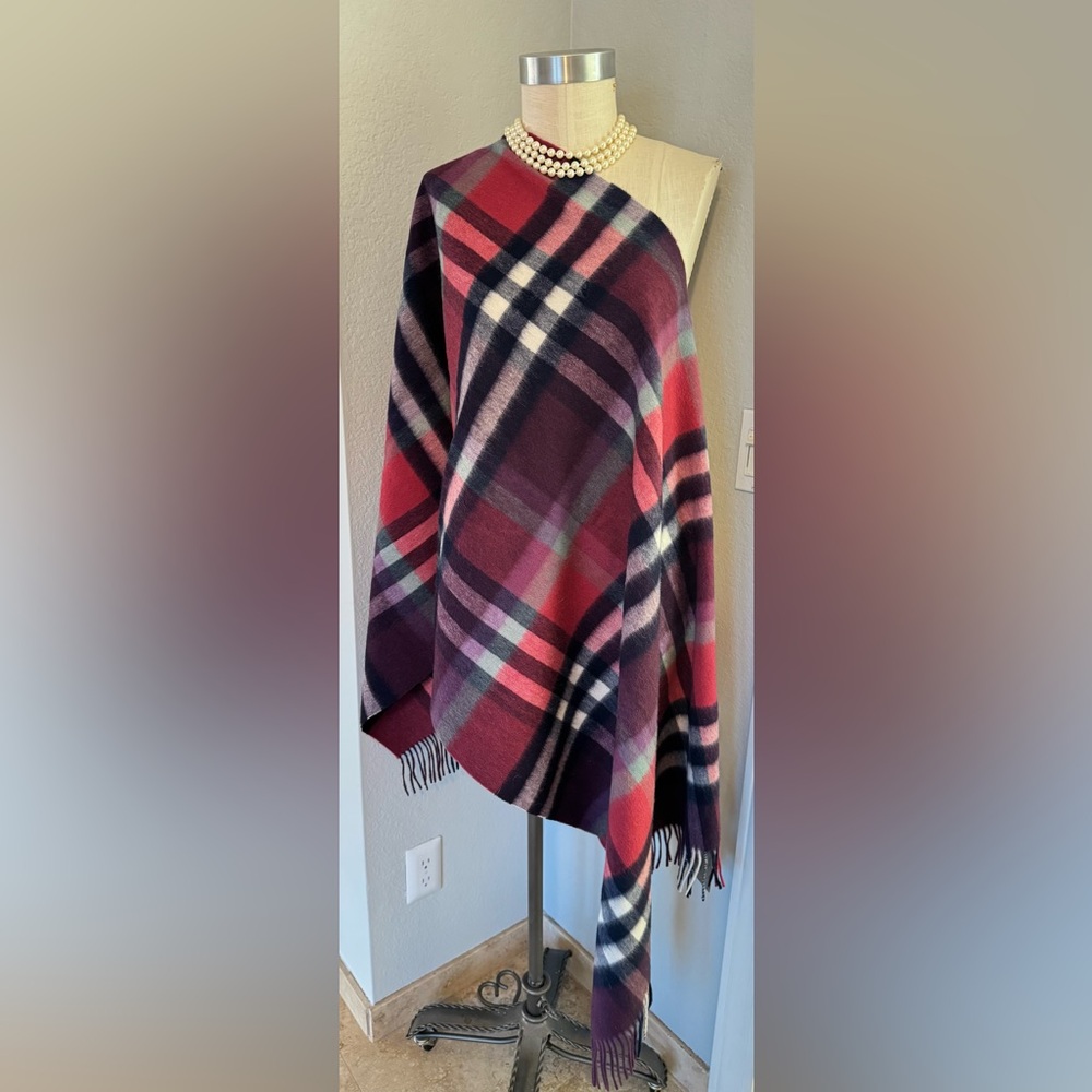 100% Lambswool Marchbrae Tartan Scarf 70”x28”